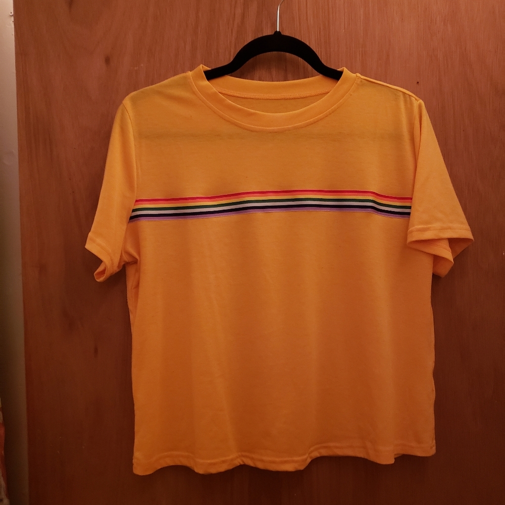 Yellow rainbow strip